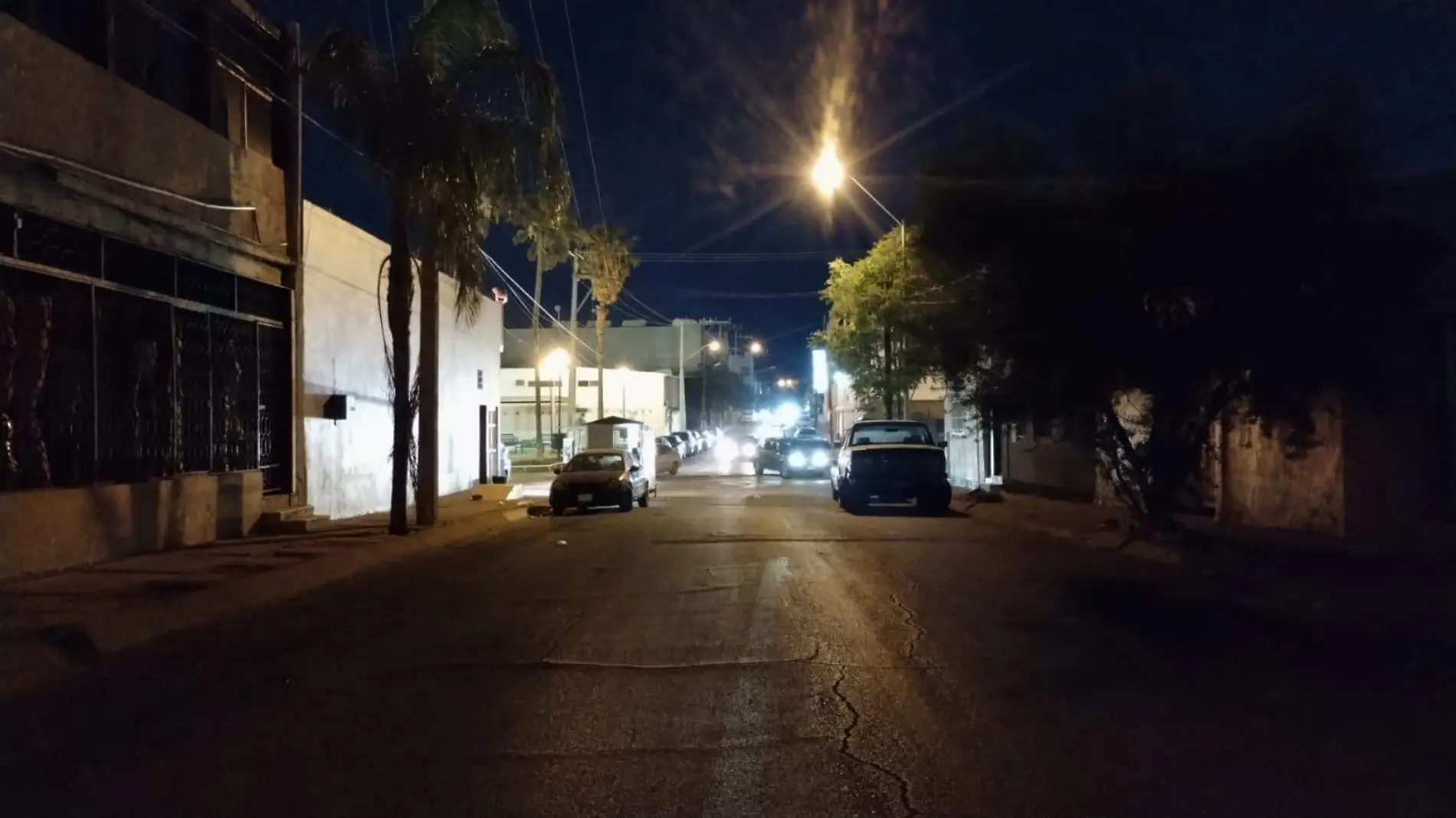 Calle 14 muy oscura